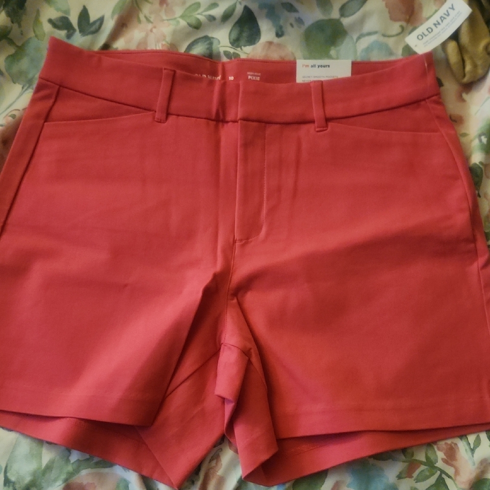 Old Navy High Waist Pink Shorts